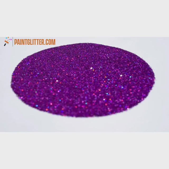 Purple Paint Glitter –