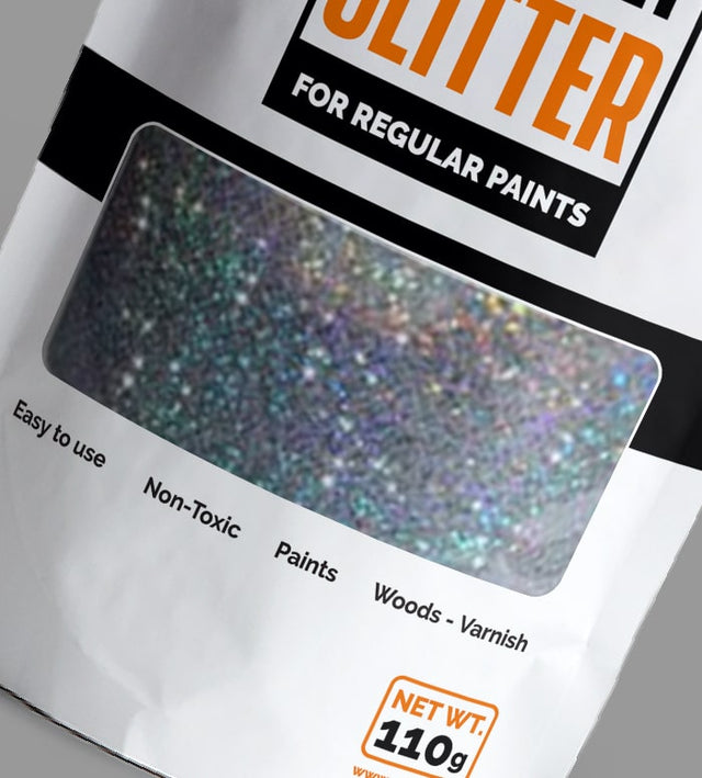 Gun Metal Paint Glitter